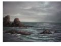 Mauvais temps sur la mer, 2012 - Paysages