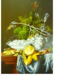 Travail en cours de réalisation, d'après une nature-morte de Van Heem - Pas à pas