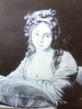 La Comtesse Skavroska, d'après Louise Elisabeth Vigée Lebrun - Pas à pas